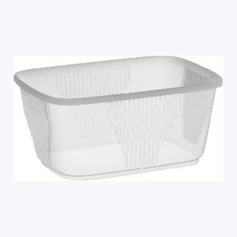 Miska hranatá průhledná 250 ml / 100ks /