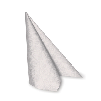 Obrousky Premium 40 x 40 cm dekor R "bílé 50 ks