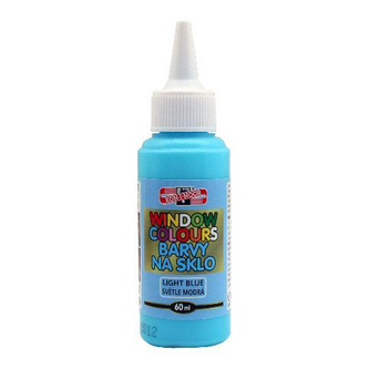 Barva na sklo KOH-I-NOOR 60 ml, světlemodrá