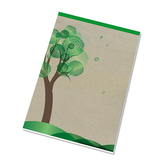 Blok A4 pozn. EKO 50l. šitý - čtyř čtverečkovaný / 50 listů