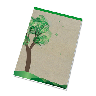 Blok A4 pozn. EKO 50l. šitý - čtyř čtverečkovaný / 50 listů