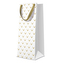 Dárková taška PAW Premium Deer Antlers White, bottle - 12x37x10 cm