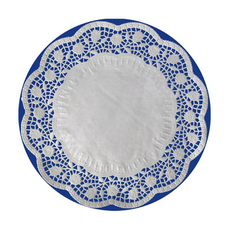 Krajky dekor. kulaté 20 cm (100 ks v bal.)