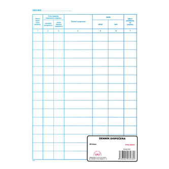 Deník dispečera A4 (38)