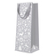 Dárková taška PAW Celebrate Christmas Silver, bottle - 12x37x10 cm