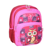 Školní batoh ergonomický, Owl Red