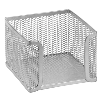 Drátěný stojan na špalík, stříbrný