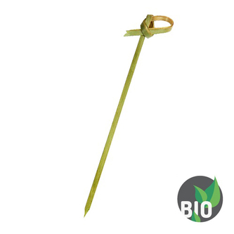 Napichovadla bambusové na jednohubky uzlík 10cm, (100ks v bal.)