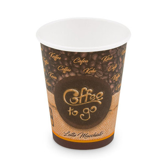 Pohár papírový "Coffee to go" 420 ml M (50 ks)