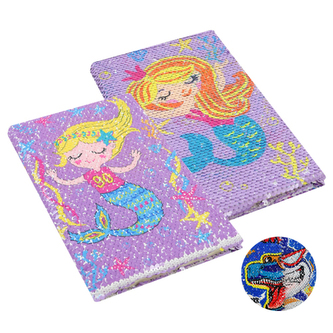 Zápisník A5 Flitter - Mořská víla