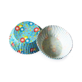 Cukr. košíčky balóniky priemer 50 mm, výška 30 mm /40ks/