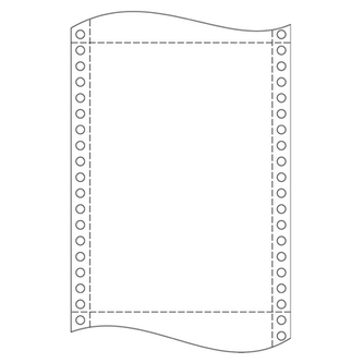 Tabelační papír 25 x 12 "(1 +0) TP BP