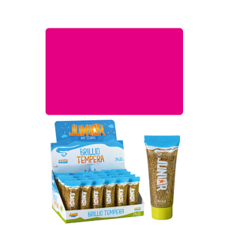 Temperová barva Glitter 22 ml růžová, 1ks