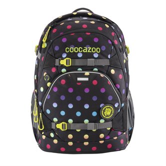 Školní batoh Coocazoo ScaleRale, Magic Polka Colorful, certifikát AGR
