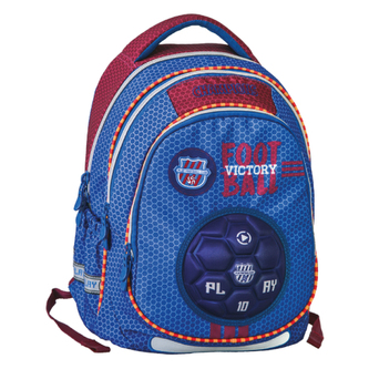 Školní batoh Maxx Play, Blue Football