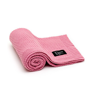 ESECO Pletená deka Raspberry