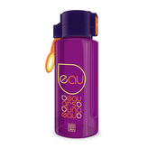 Fľaša plastová 650 ml - cyklamenová
