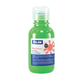 Barva temperová 125ml Fluo - zelená