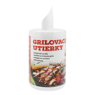 52/5000\r\nGrilovací utěrky - extra savé, 1-vrstvé / 60 útržků