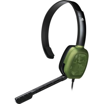 PDP LVL 1 Chat Headset Camo Green (PlayStation)
