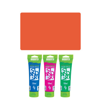 Akrylová barva JUNIOR 120 ml rumělka 324