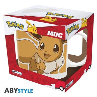 Pokémon Keramický hrnek 320 ml - Eevee no. 133
