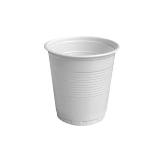 Pohár bílý 0,1 l, 100 ks