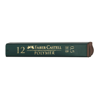 Grafitové tuhy FABER-CASTELL HB / 0,5 mm, 12 ks