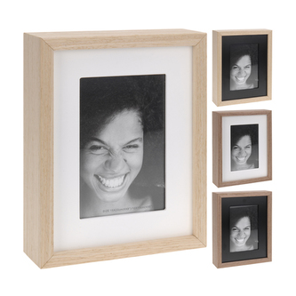 Fotorámeček 10x15 / 15x20 cm - dřevěný, 1ks