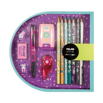 Dárkový box MILAN Edition Box Happy Bots, ružový