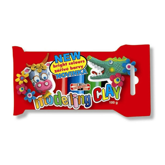 Plastelína 5 odstínů, 100 g