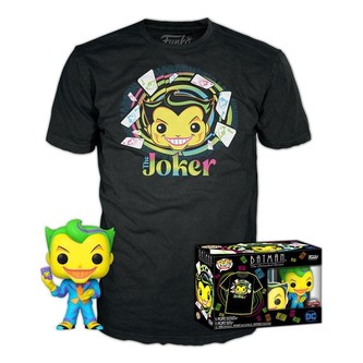 Funko POP! & Tee Box: DC - Joker (BKLT) S