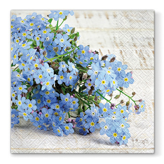 Ubrousky PAW L 33x33cm Forget Me Not
