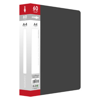 Katalogová kniha PP A4/60 listová, černá