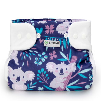 T-TOMI Ortopedické abdukční kalhotky - patentky Dark koalas (3-6kg)