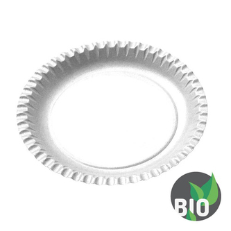 Talíř papírový mělký 23 cm, 100 ks