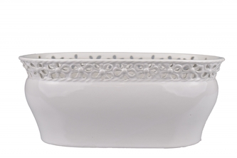 Keramický květináč Rustik 9x22,5x11 cm