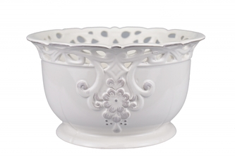 Keramický květináč Antik 12x21 cm