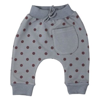 Kojenecké tepláčky Koala Dots šedá - velikost 68 (4-6m)