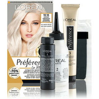 L'Oréal Paris Préférence Barva na vlasy Le Blonding 1 ks 11.11 Ultra Light Cold Crystal Blonde pro ženy