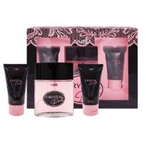 NG Dárková dámská sada eau de parfum 100ml, sprchový gel, tělové mléko 50 ml, Crystal pink