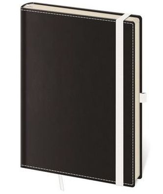 Zápisník - Black White - linkovaný L