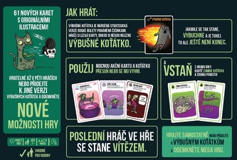 Zombie koťátka - karetní hra (samostatně hratelná)