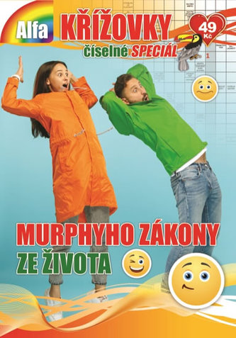 Křížovky čísené speciál 1/2019 - Murphyho zákony ze života