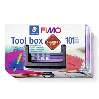 FIMO sada a toolbox - Leather efekt FIMO sada a toolbox - Leather efekt