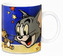 Keramický hrnek Tom and Jerry: Logo (objem 300 ml) bílý