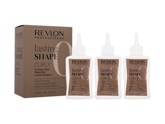 Revlon Professional Lasting Shape Pro podporu vln Curly Curling Lotion 3x100 ml Resistant Hair pro ženy