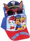 Dětská kšiltovka se slunečními brýlemi Paw Patrol|Tlapková patrola: Štěňátka (obvod 53 cm) modrá polyester