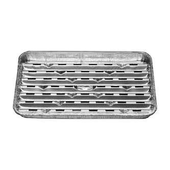 Tácek Alu na gril 34,4 x 22,4 cm, 5 ks