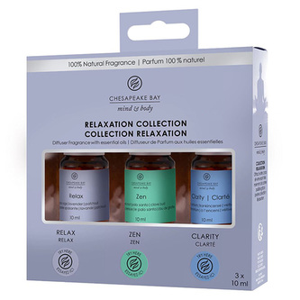 Chesapeake Bay Sada aroma olejů Relaxation 3 x 10 ml unisex